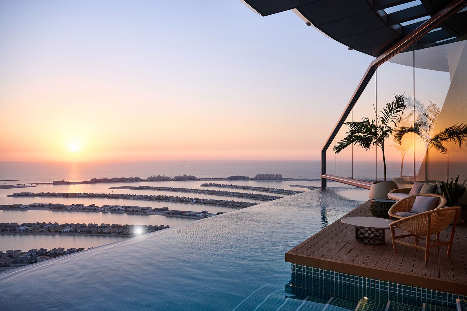 Infinity edge pools, it's all about your point of prospective!