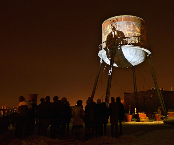 Carmichael Lynch Turns Water Tower Into Public Art Interior Design