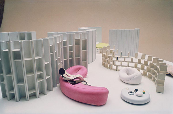 Louis Vuitton showcases a collection of forward-looking furnishings  designed by Pierre Paulin in the 1970s