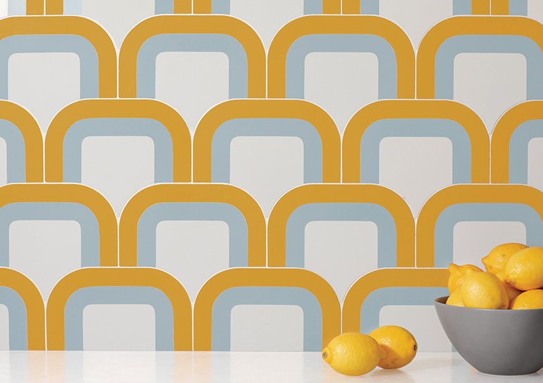 Walker Zanger Time Travels With Swinging '70s Tile Walker Zanger Time Travels With Swinging '70s Tile