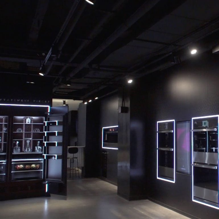A&D Building Showroom Tour: JennAir - Interior Design