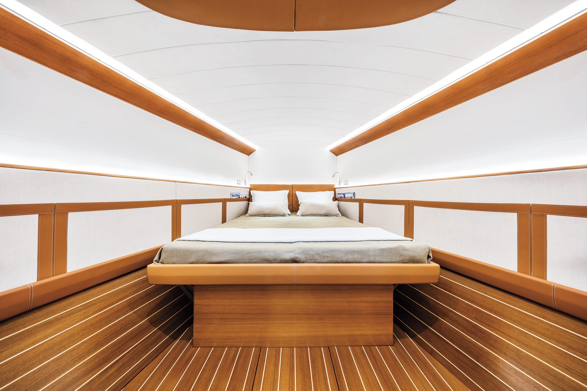 ClubSwan 50 Yacht Features Luxe Interiors by Poltrona Frau and