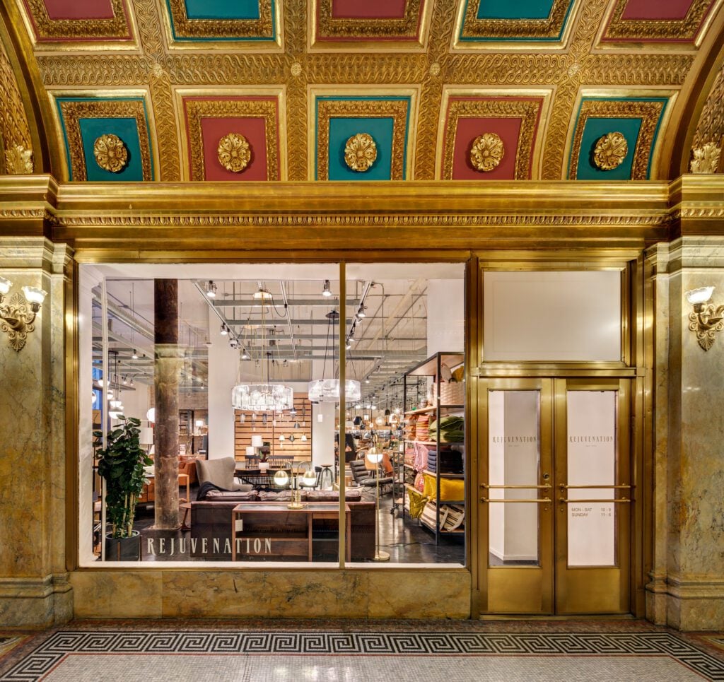 Rejuvenation Opens NYC Store Interior Design