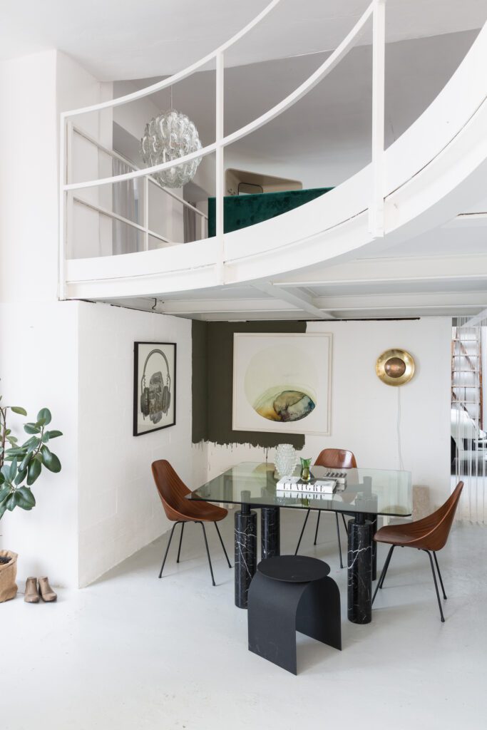 Tommaso Spinzi Milan Apartment Dining Area