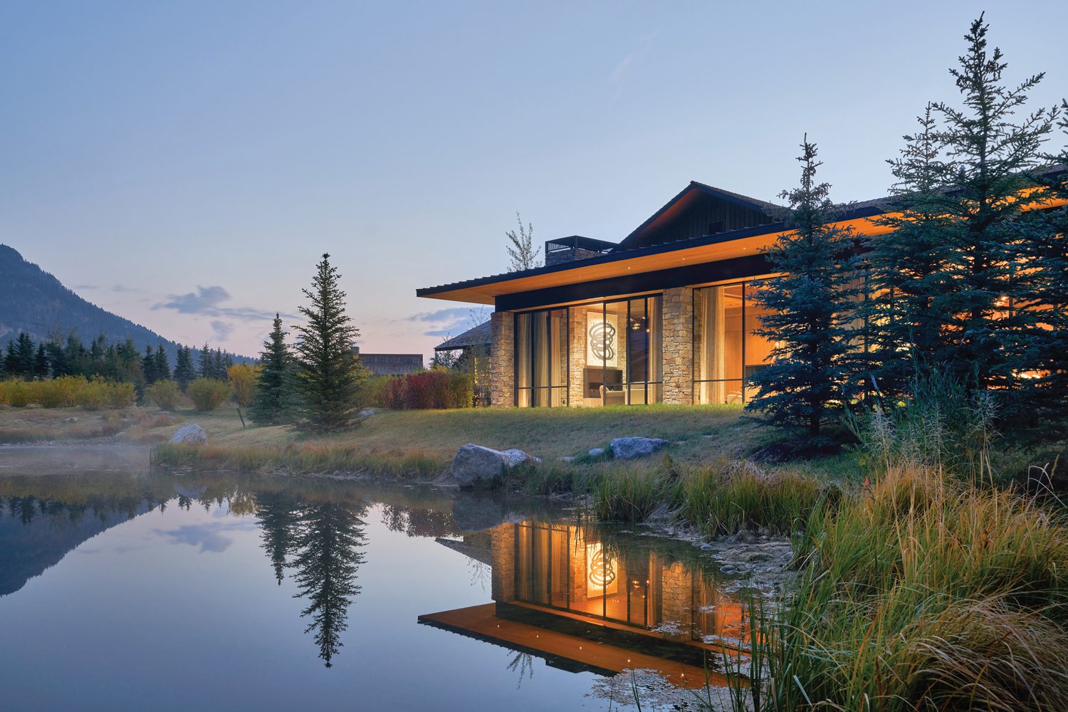 Jackson, Wyoming residence by CLB Architects