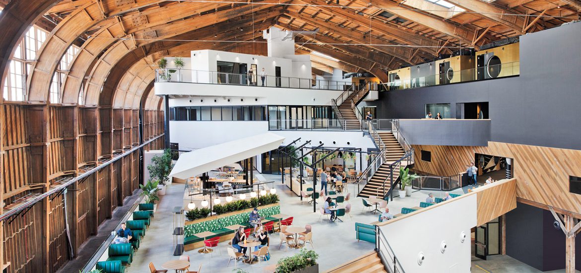 Google's New LA Office Takes Flight Thanks to Hangar Transformation by ZGF  Architects - Interior Design