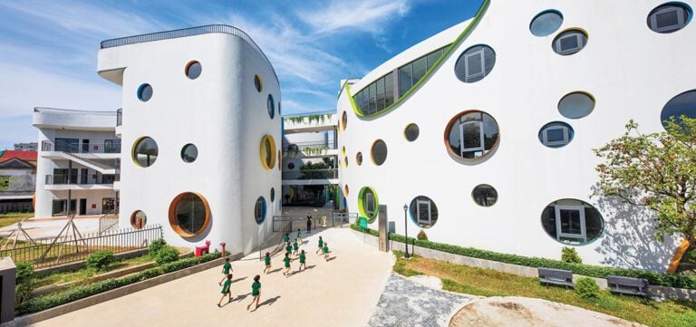 Laboratory For Visionary Architecture Integrates Organic Forms For A 
