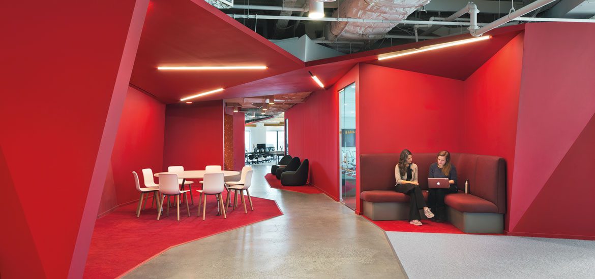 The New Publicis Office in New York by Clive Wilkinson Has No Assigned ...