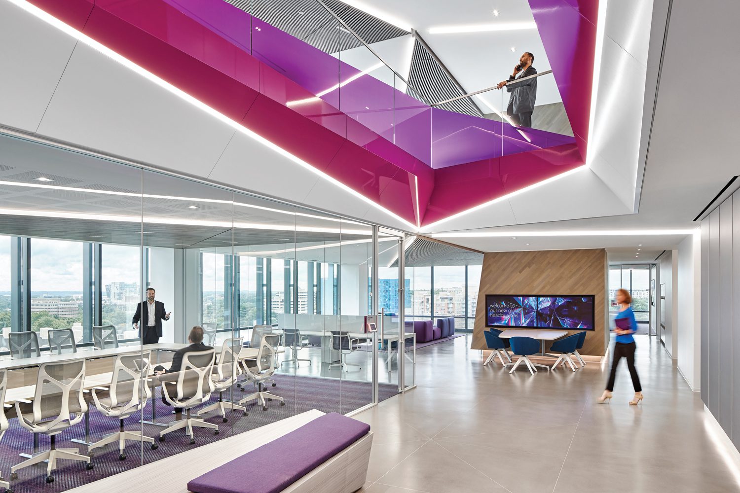 Leidos by Gensler in Reston, Virginia. 