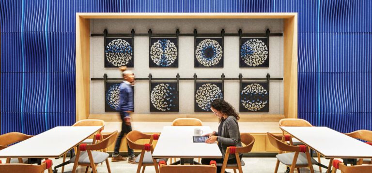 Leo A Daly and CallisonRTKL Design Capital One Café in Washington, D.C ...