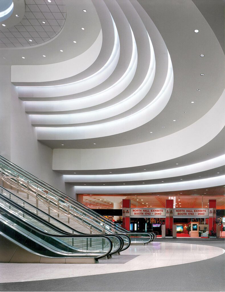 Moscone Convention Center, San Francisco, 1987.