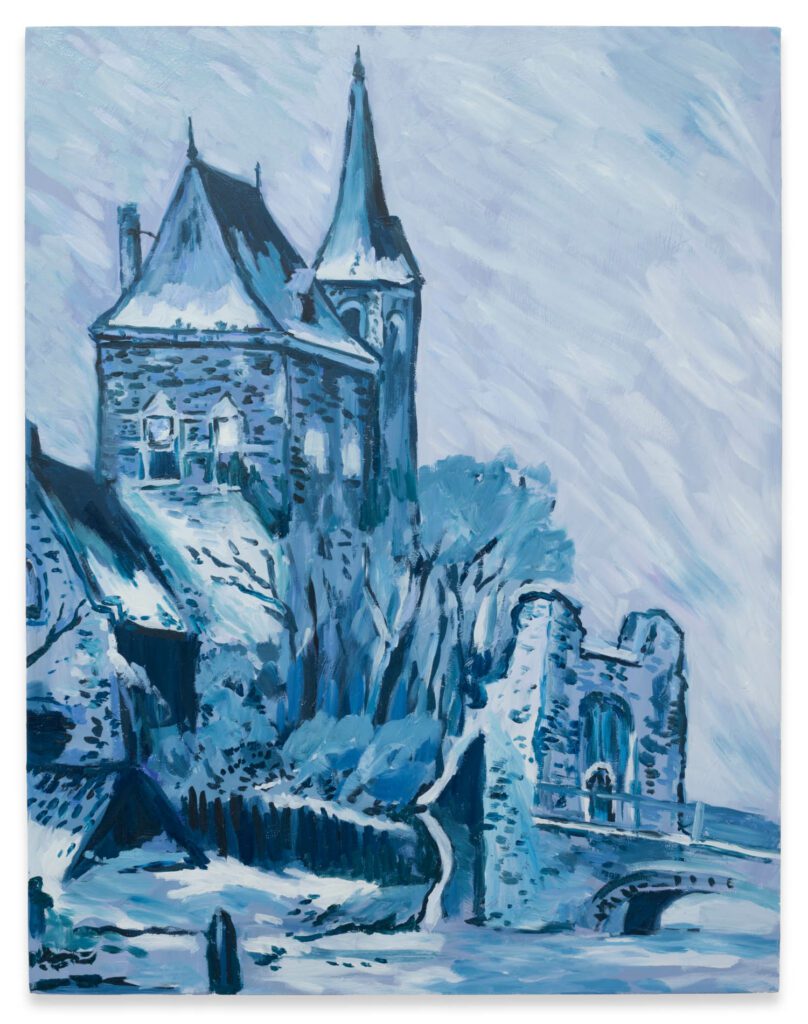 Karen Kilimnik, the Delft Castle, 2014, Courtesy of the artist, Sprüth Magers, and Galerie Eva Presenhuber, Zurich/New York.