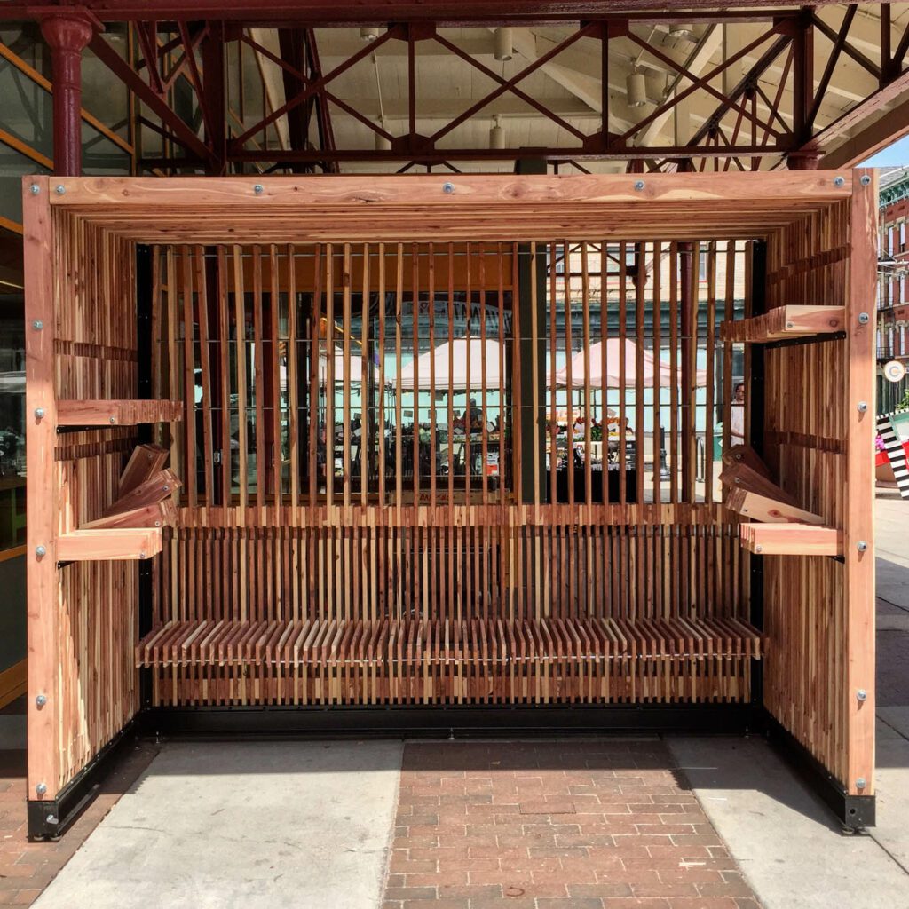 Kiosks sheds for Findlay Market.