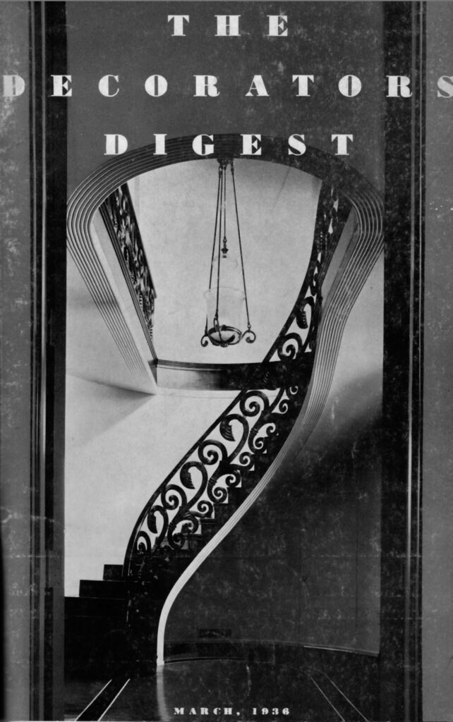 The Decorator's Digest cover 1936