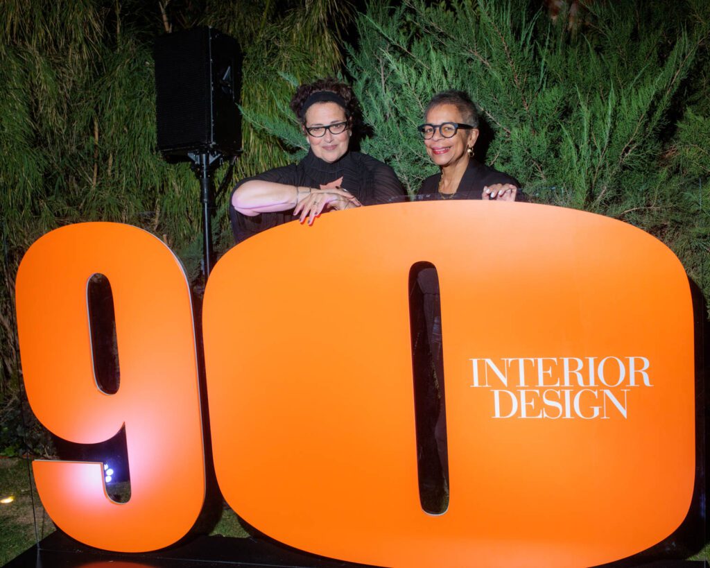 Cindy Allen, editor-in-chief at Interior Design, and Mavis Wiggins, managing executive and studio creative director at TPG Architecture.