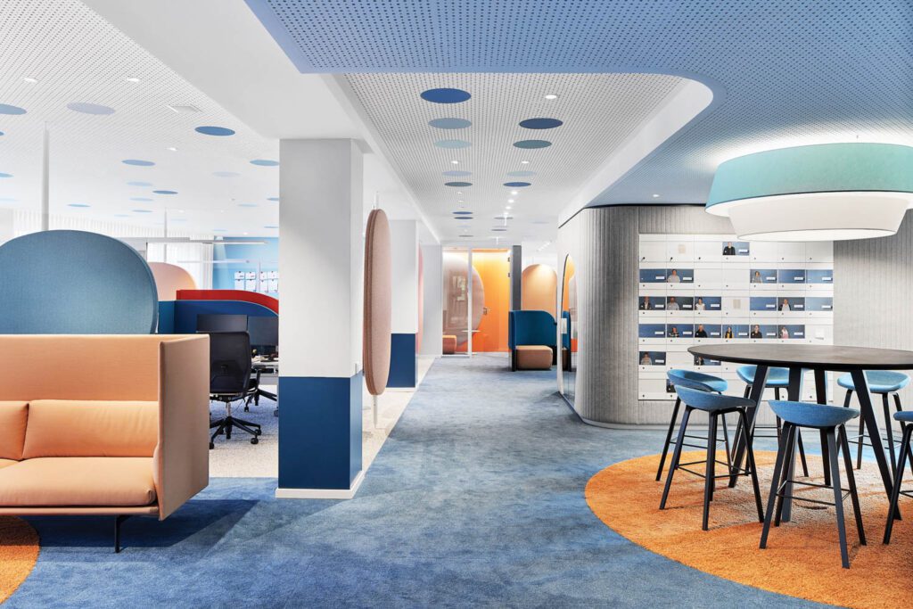 5 Cool and Colorful Office Spaces - Interior Design