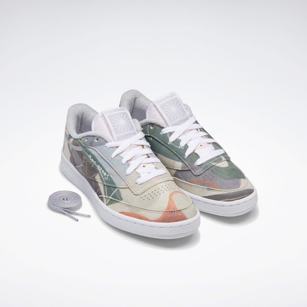 Reebok club cheap c argent