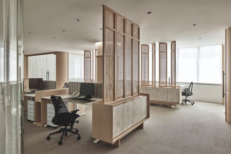 Right Angle Studio Designs an Inviting Family Office in Singapore ...