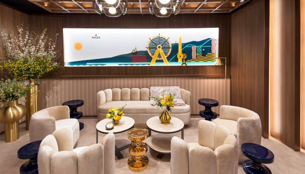 Rolex Offers a Nod to Hollywood Landmarks in Greenroom for the