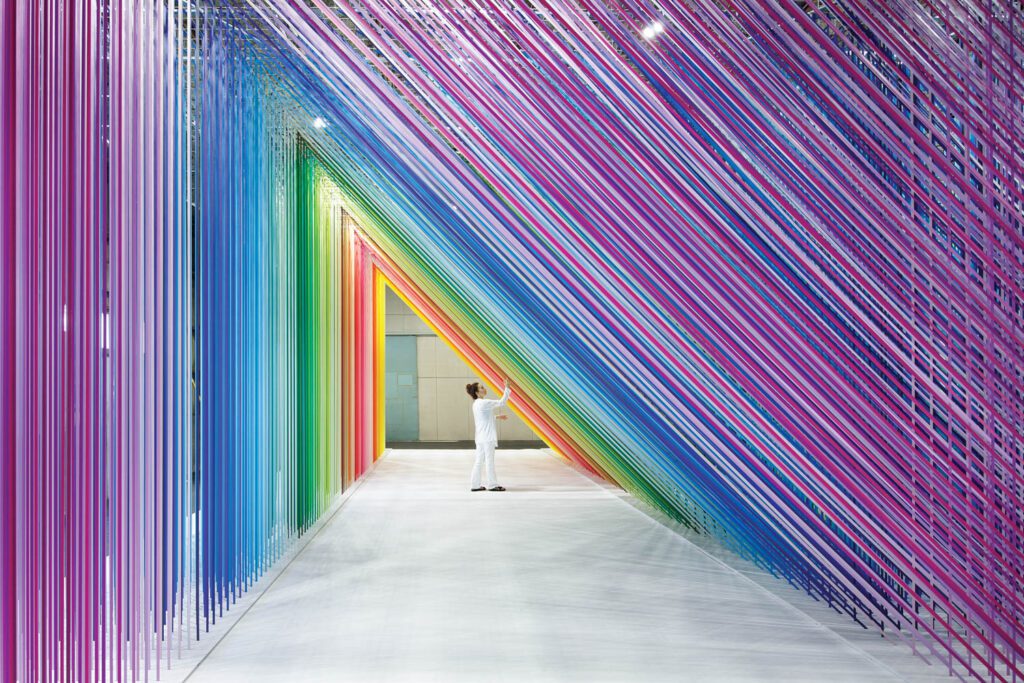 Emmanuelle Moureaux Unveils New Installation for a Japanese Masking ...