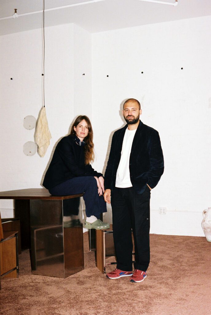 Sophie Gelinet and Cédric Gepner of design duo HAOS.