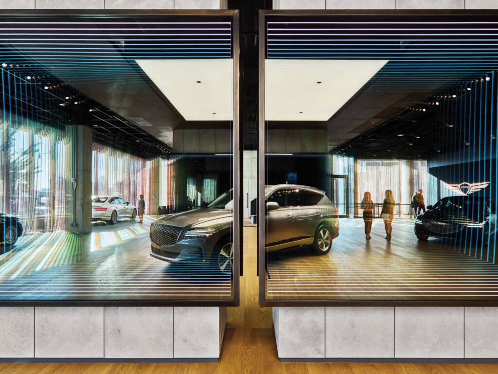 Suh Architects and HLW Elevate the Car Buying Experience With