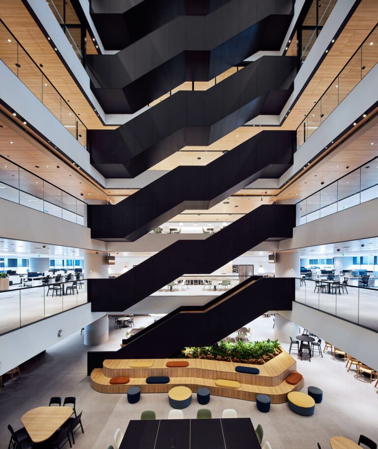 This Sydney Office by GroupGSA Features a Striking Staircase - Interior ...