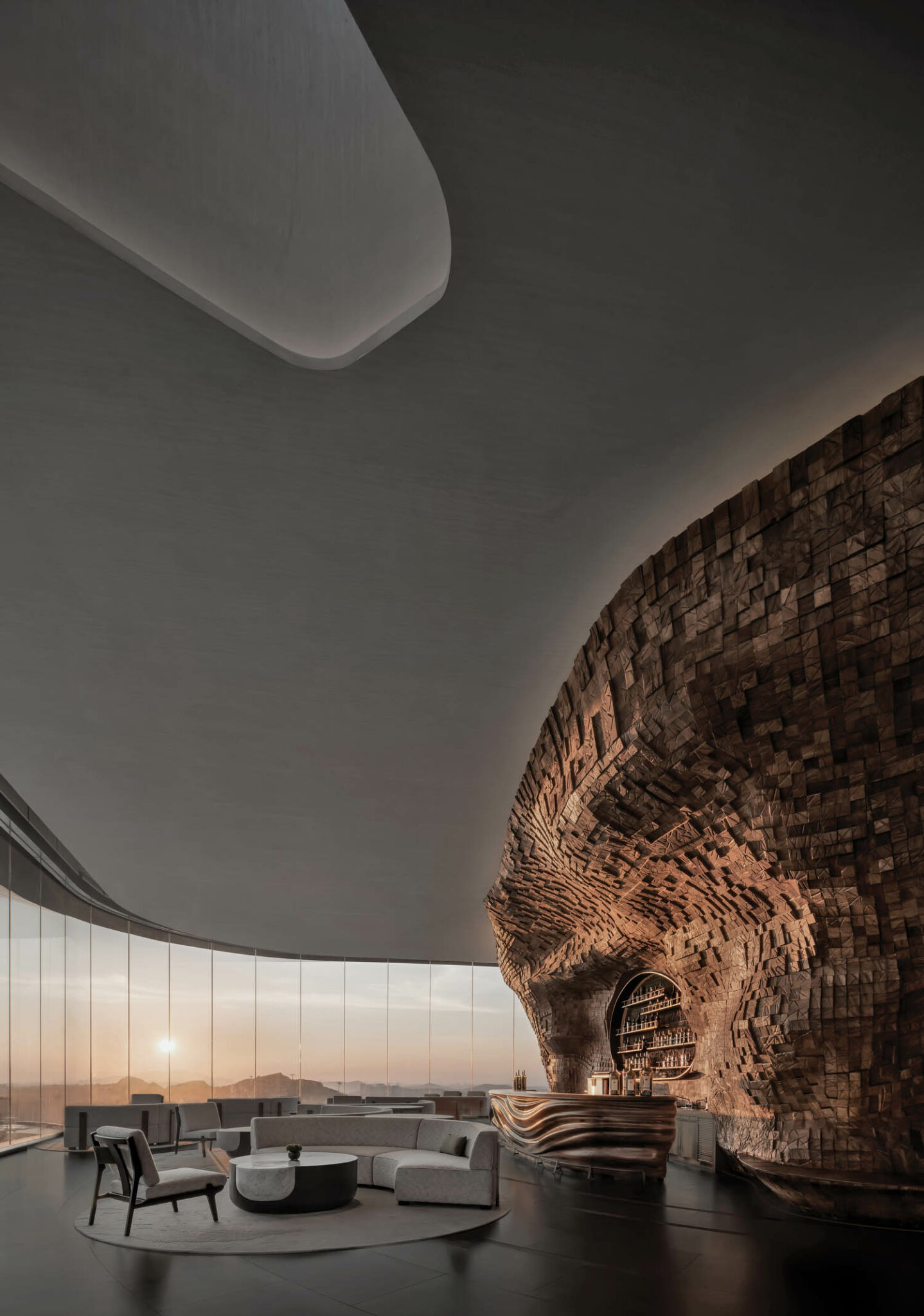 A Nearby Quarry Informs the Interiors of This Hotel in China by Cheng ...