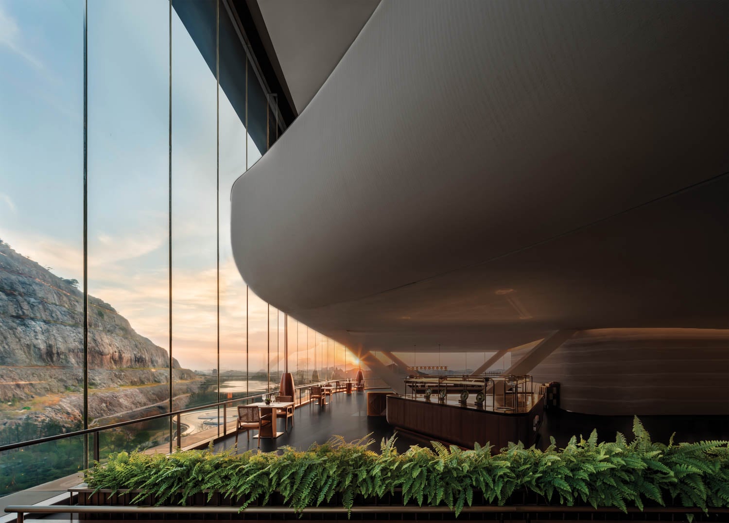 A Nearby Quarry Informs the Interiors of This Hotel in China by Cheng Chung  Design - Interior Design