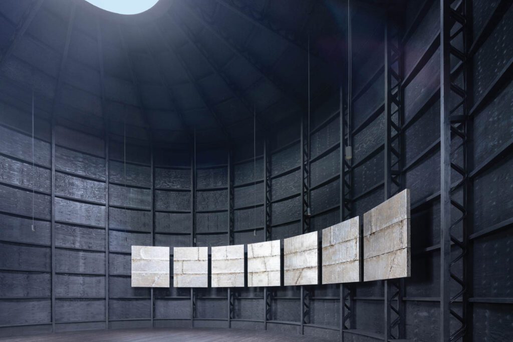 a look inside Black Chapel, a Serpentine Pavilion by Theaster Gates