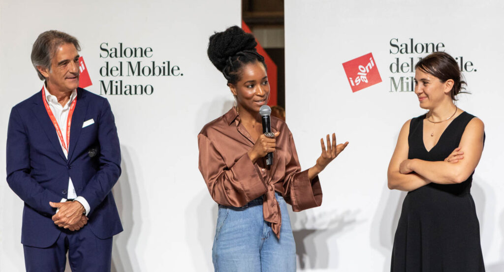 Lani Adeoye at Salone Satellite in Milan