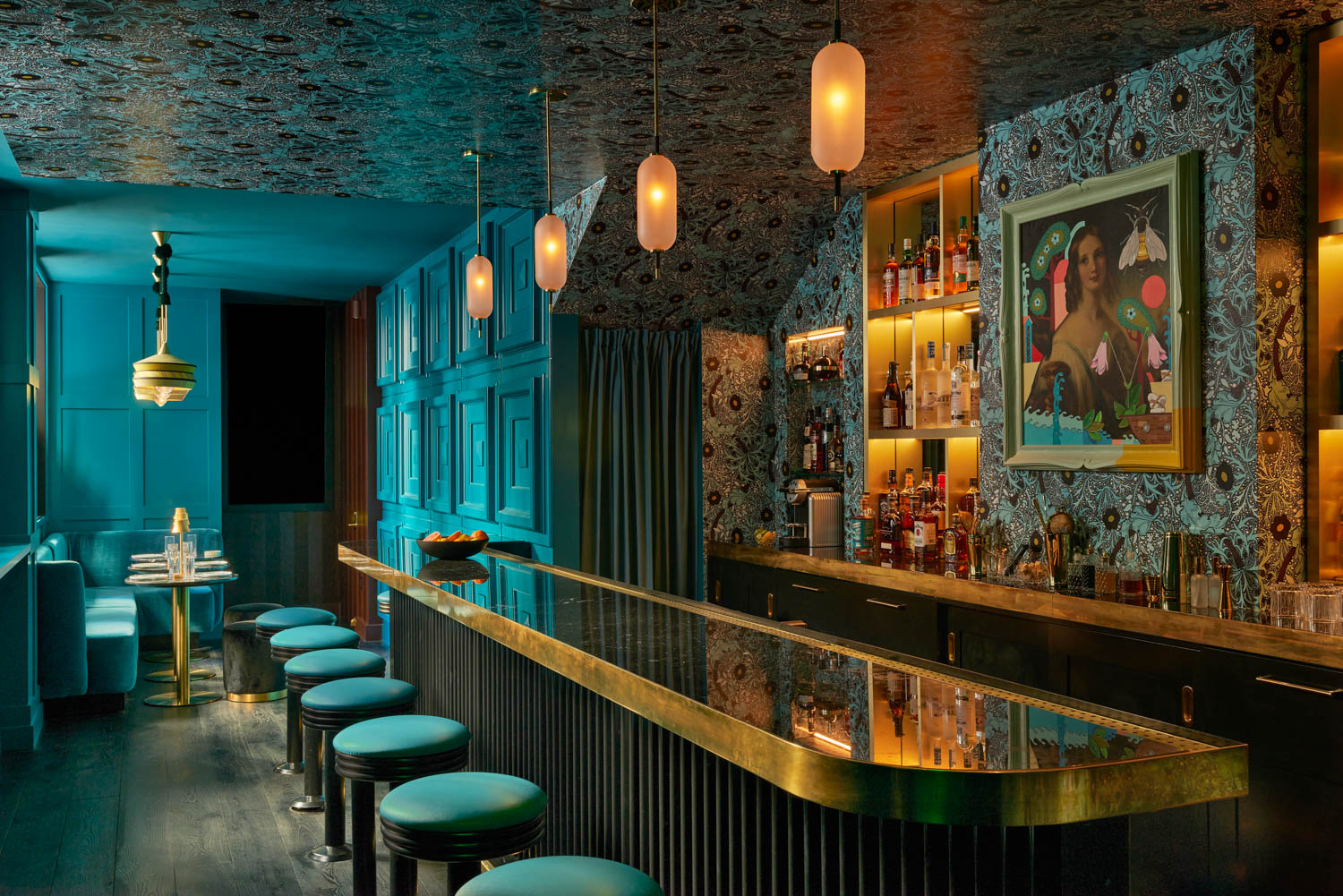 Ghislaine Viñas Co-Designs Andra Hem, a Chic Bar and Hotel