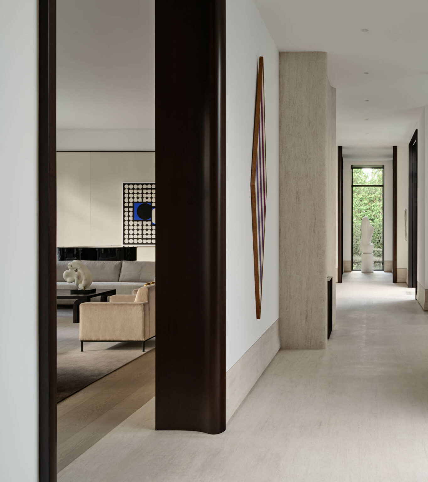 World-Class Art Meets Luxurious Living in This Toronto Home - Luxury Home Interior Design With Private Art Studio Space