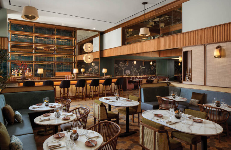 Natural Elements Pop in the Grayson Hotel's Dining Destinations