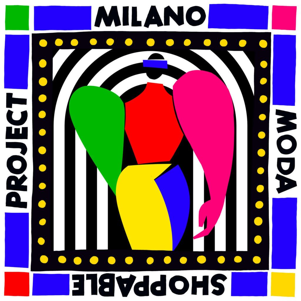 a graphic by Gio Pastori for the celebration of Italy's Rinascente