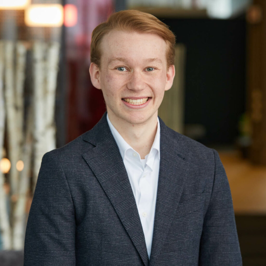 Henry Hammes, 2023 Gensler Brinkmann Scholarship recipient