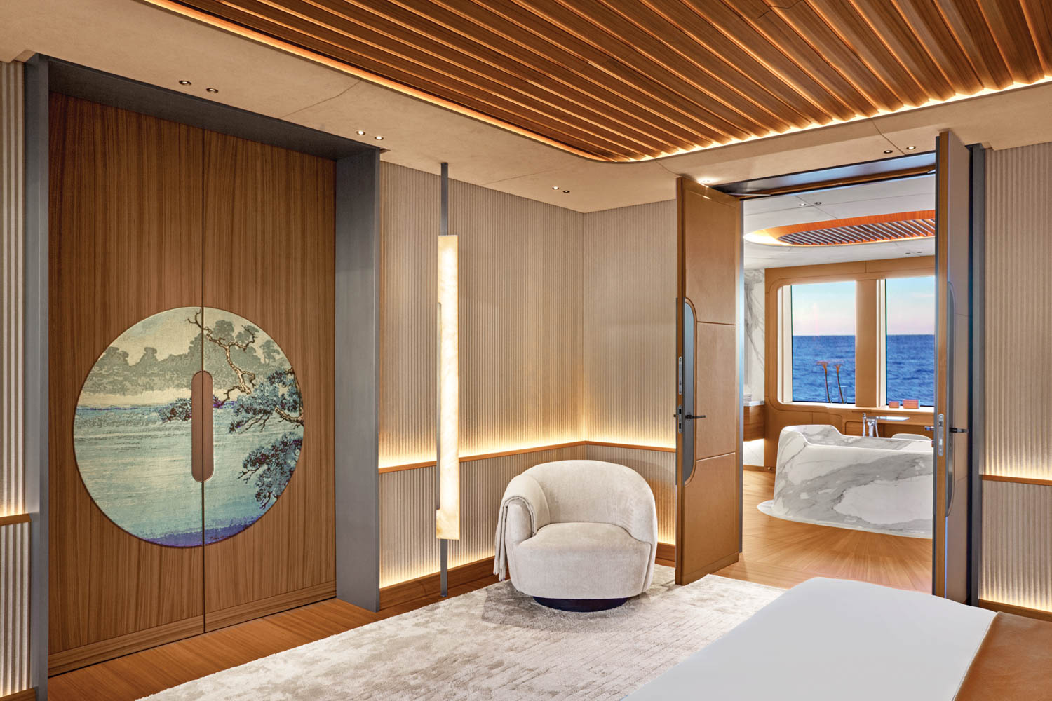 Jouin Manku's Debut Super Yacht Sets Sail