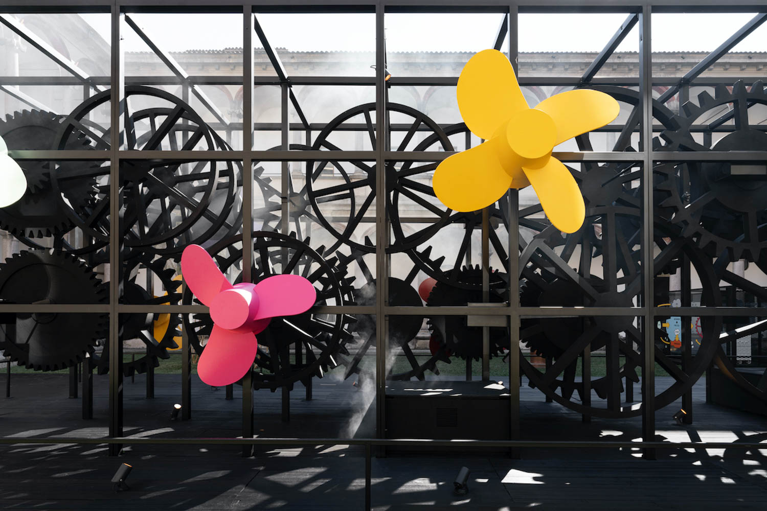 Shaped by Air installation at Milan Design Week - Arts and Entertainment