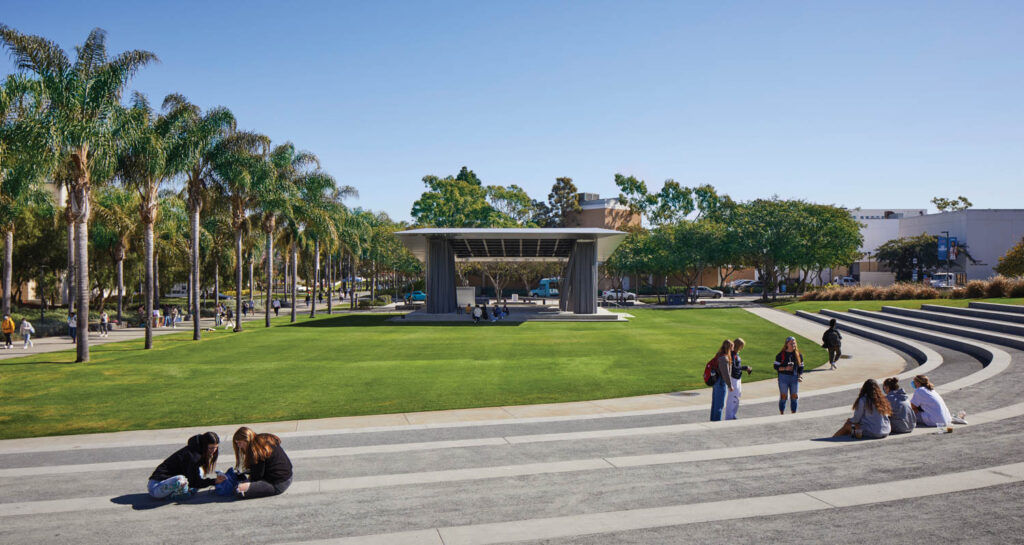 Lawton Plaza at Loyola Marymount University