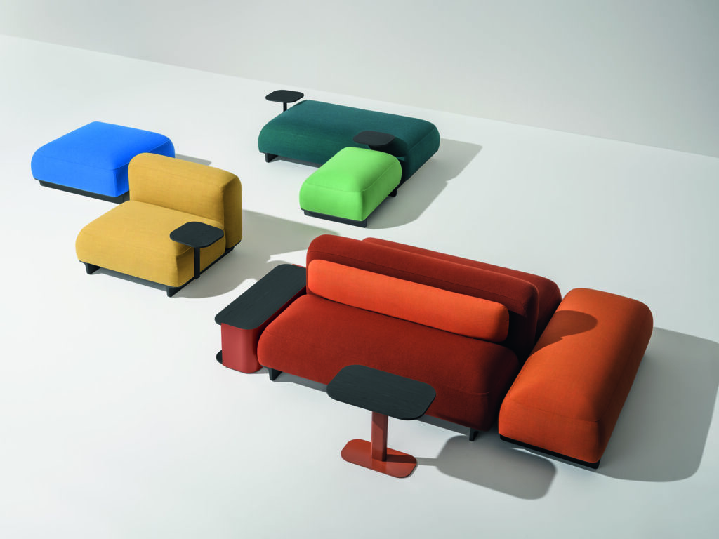 Ralik by Ichiro Iwasaki for Arper, HiP Awards 2023 finalist for Hospitality > Lounge Seating.