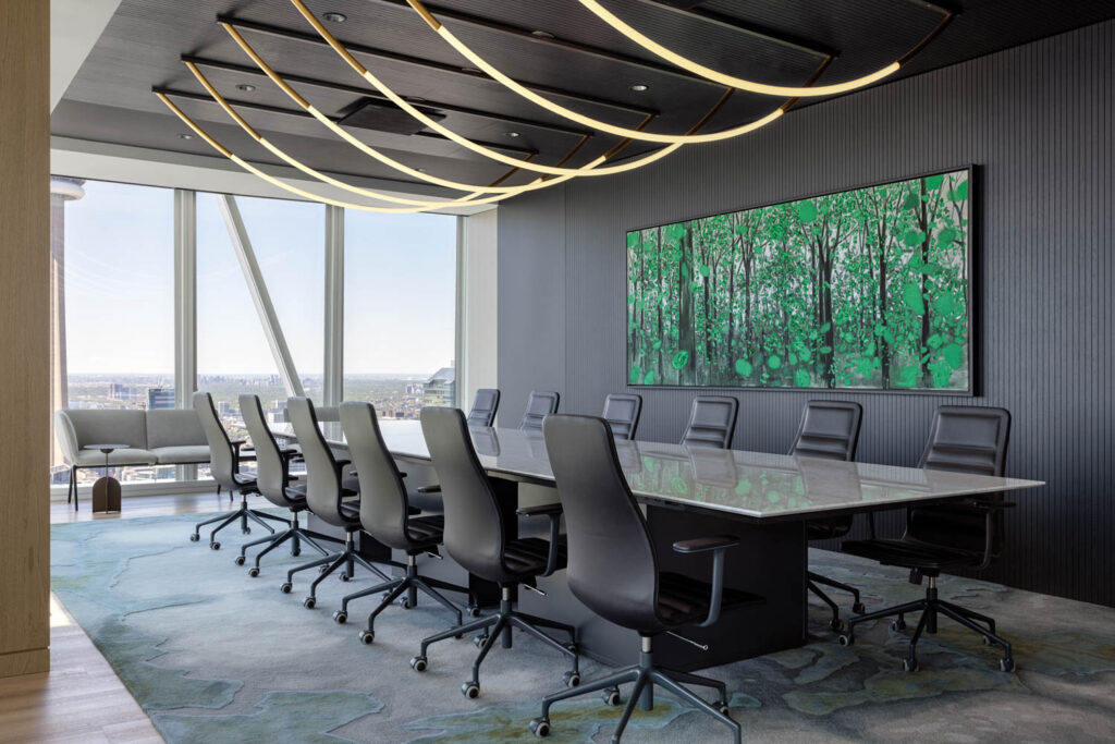 inside the boardroom of Boston Consulting Group in Toronto