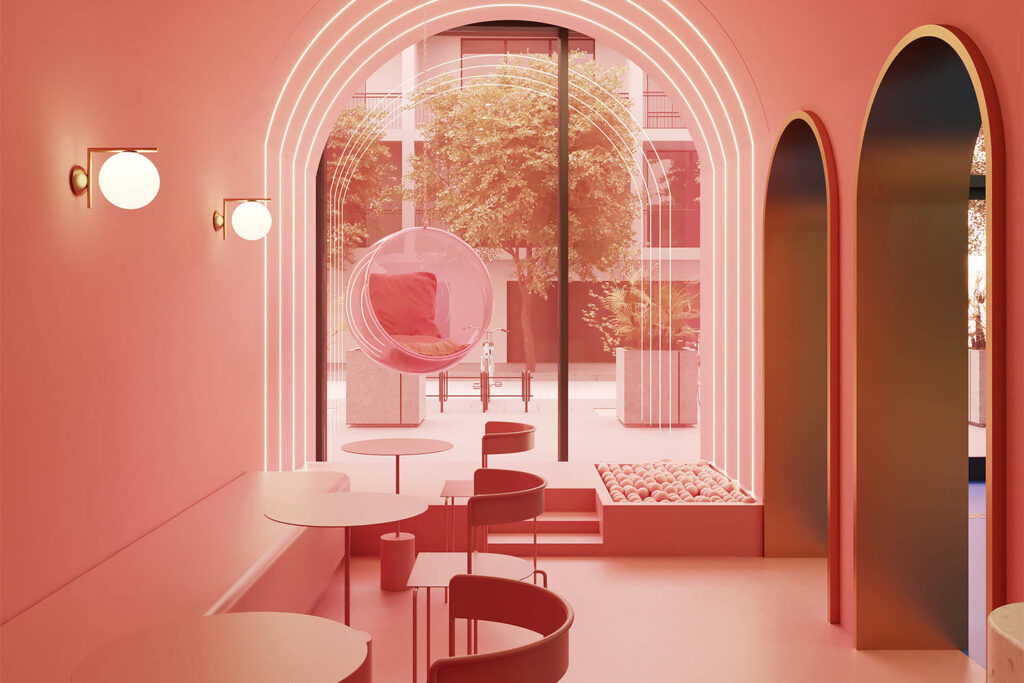 9 Red and Pink Interiors - Interior Design