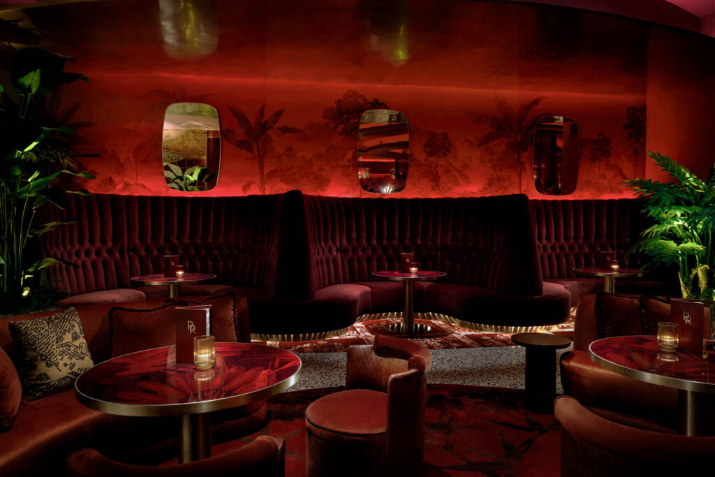 Dark and Moody: Inside Rouge Room in Las Vegas