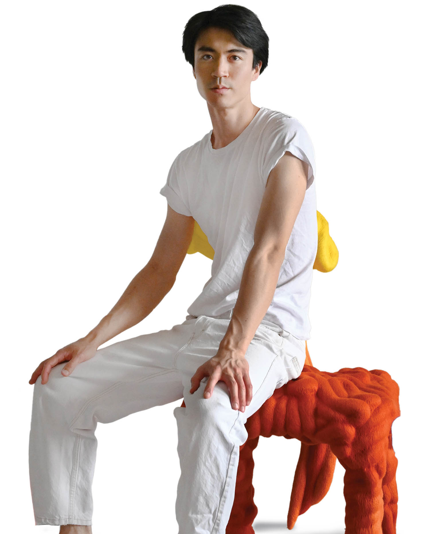 Liam Lee’s Debut Solo Exhibition Features Otherworldly Seating