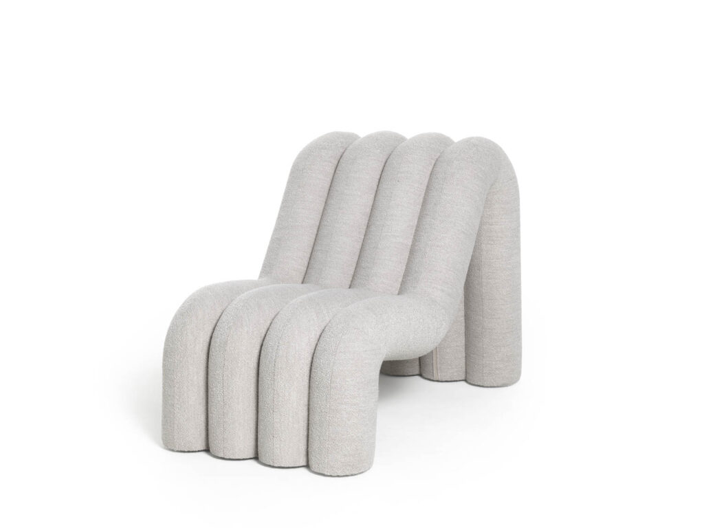 the squiggly Alp lounge chair from Fest