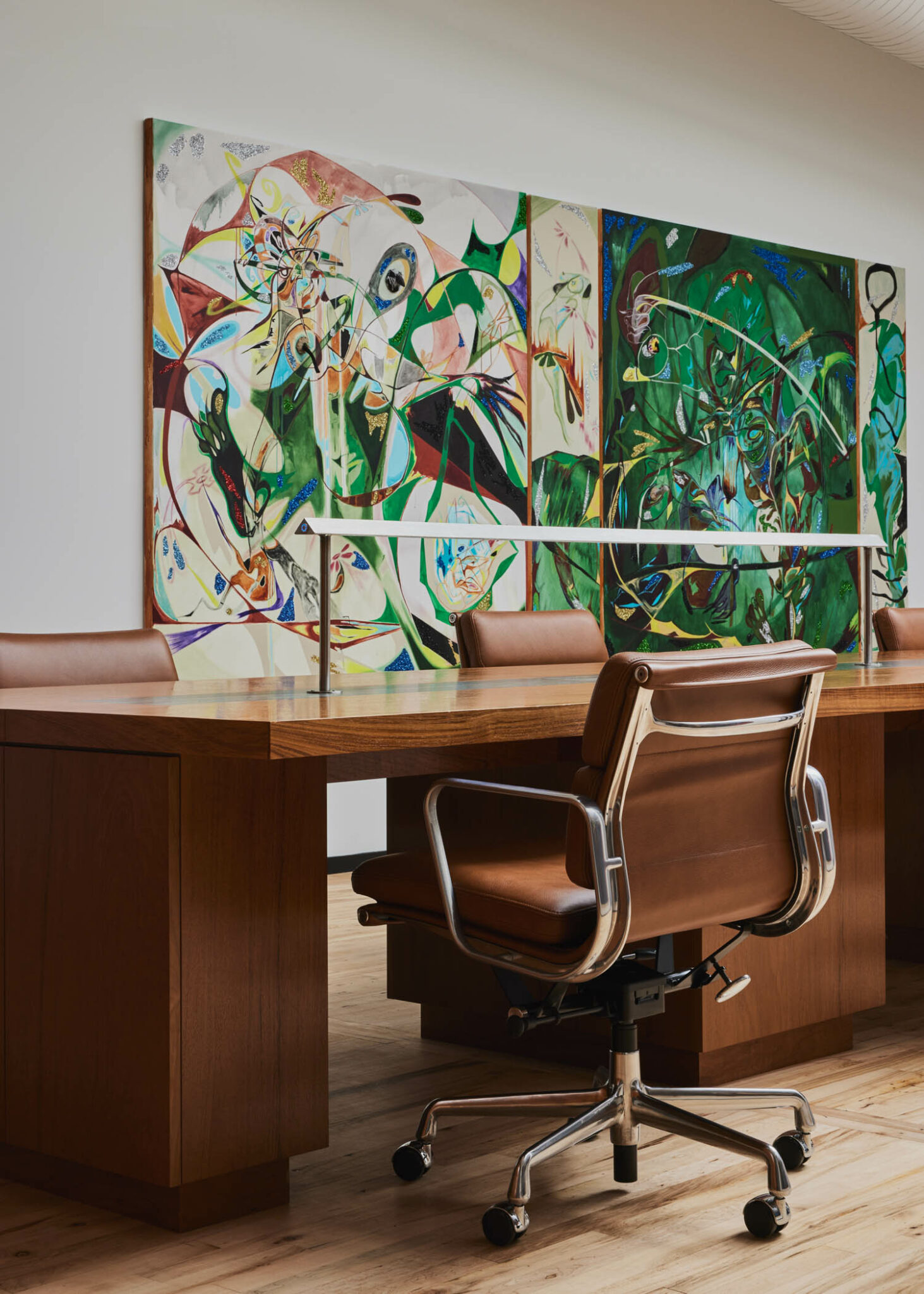 This New York Office Doubles as a Contemporary Art Gallery