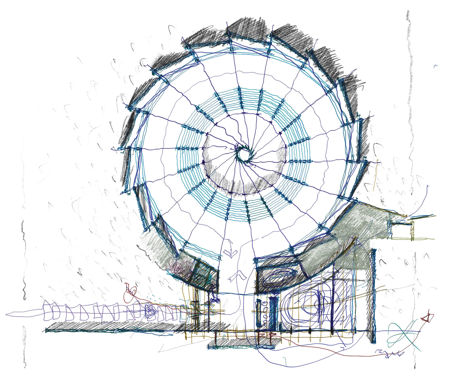 Luo Studio Designs Pavilion Inspired by Herb Sun-Drying Process