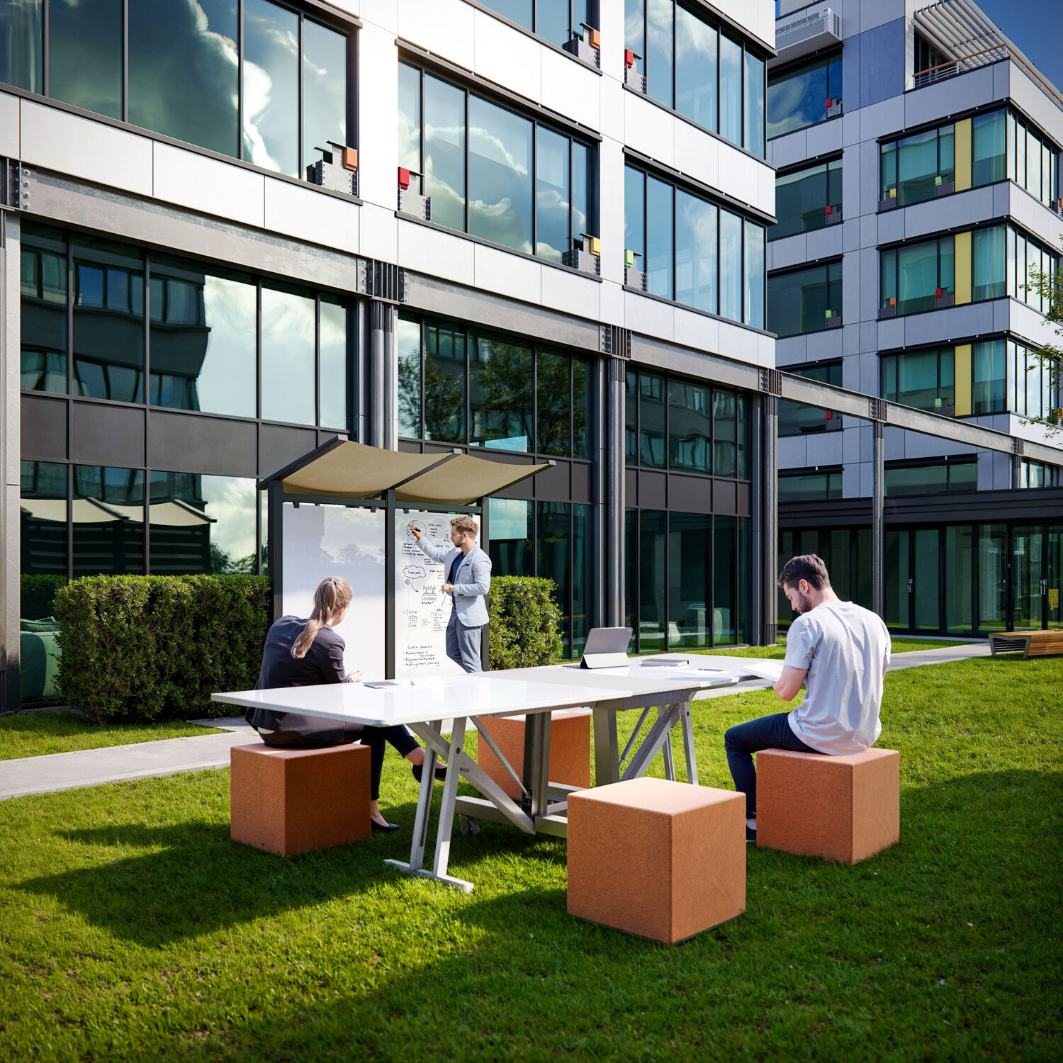 HiP Awards 2024 GRVT Mobile Collaboration Hub for Ghent for Workplace: Furniture