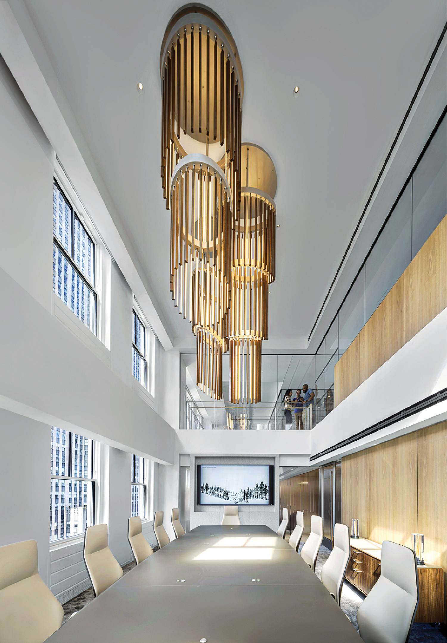 a long table
