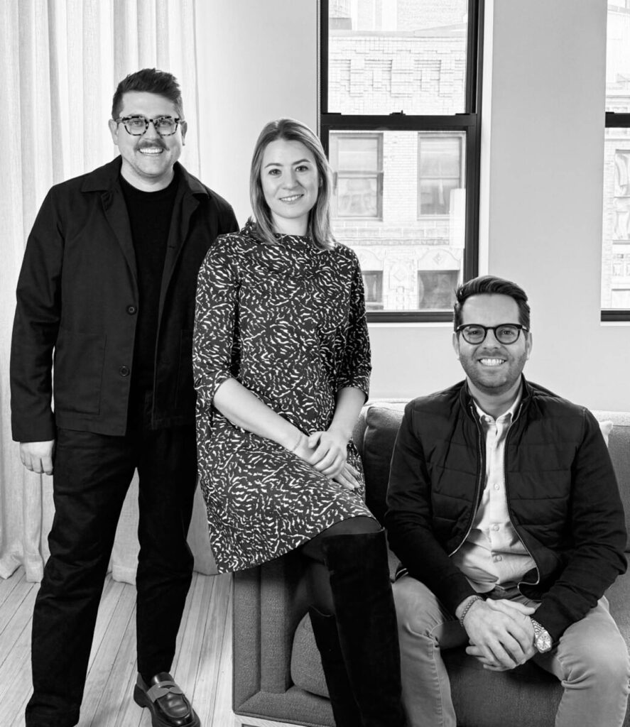 portrait of Andrew Kline, Nicole Ficano and Jonah Kaplan